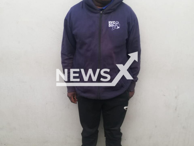 Thomas Ngcobo, 40, poses in an undated photo. He was arrested after he went to a police station voluntarily in Mpumalanga, South Africa, Monday, Aug. 15, 2022. Note: Police photo (SAPS/Newsflash)