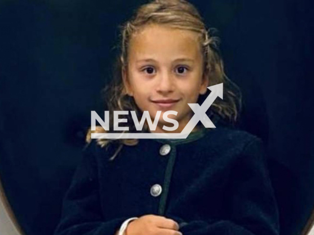 Picture shows Lavinia Trematerra, 7, undated. She was killed by a falling statue in a hotel in Munich, Germany on Friday, Aug. 26, 2022. Note: Private photo. (Newsflash)