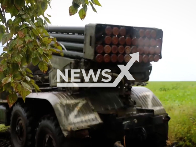 MLRS "Grad" crews deploy to firring positions in Ukraine in undated footage.
The BM-21 "Grad" is a self-propelled 122 mm multiple rocket launcher designed in the Soviet Union.
Note: This picture is a screenshot from the video.
(@mod_russia/Newsflash)