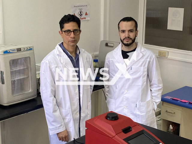 Researchers from the Institute of Biomedical Sciences of the Faculty of Medicine of the University of Chile, undated. They were testing the ability of the cholera-causing bacteria to survive in water but ended up detecting two new pathogen inhibitors.  Note: Licensed photo.  (Universidad de Chile/Newsflash)