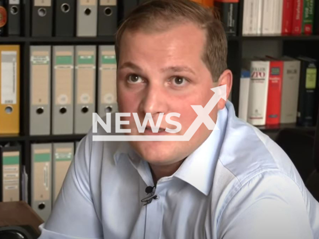 Picture shows Friedrich Fulscher, 38, undated. He is the lawyer of Christian Brueckner.  Note: Photo is a screenshot from a video. (Newsflash)