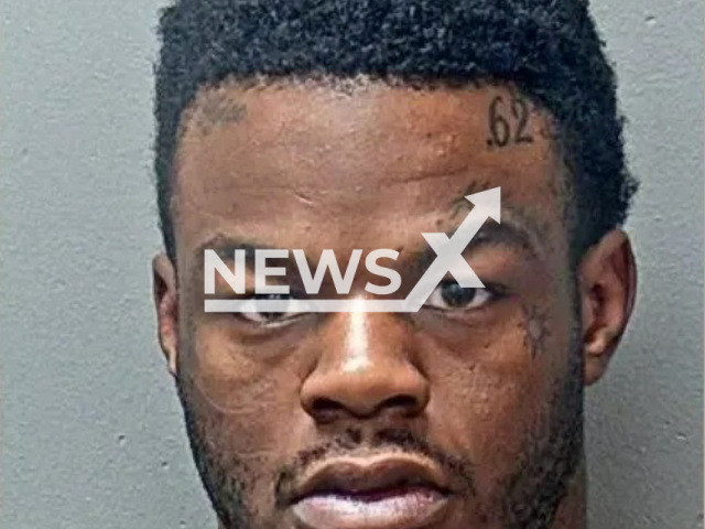 Anthony Ray Bell-Johnson, aged 21, poses in an undated photo. He was arrested along with a 16-year-old teen in connection to the triple shooting in North Fort Worth, Texas, USA which killed a child and teenager on Sunday, Aug. 28, 2022. Note: Police photo. (Fort Worth Police Department/Newsflash)