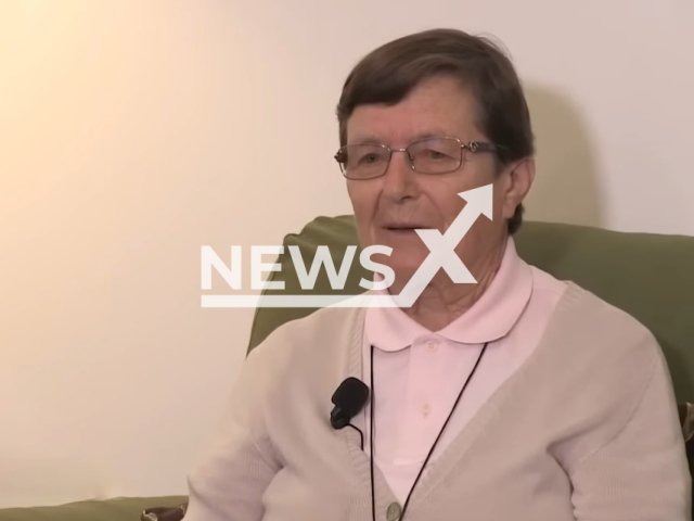 Italian nun Maria De Coppi, aged 84, poses, undated photo. She was murdered in a terrorist attack at Mozambique’s Catholic Mission of Chipene, Nampula Province, Diocese of Nacala, Tuesday, Sep. 6, 2022. Note: Photo is a screenshot from a video. (Newsflash)