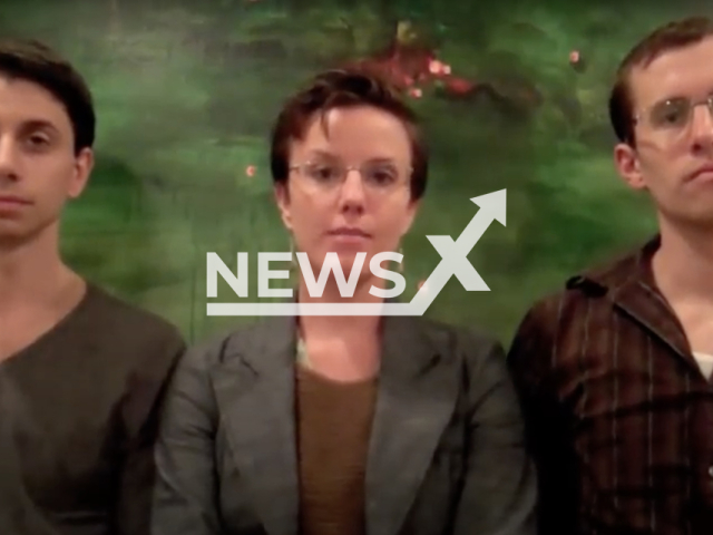 Josh Fattal, Sarah Shourd and Shane Bauer (from left to right) pose in an undated photo. The three US nationals who were jailed in Iran over alleged espionage charges for more than a year, have reportedly sued the Islamic Republic for the torture they say they endured. Note: Picture is a screenshot from a video (Newsflash)