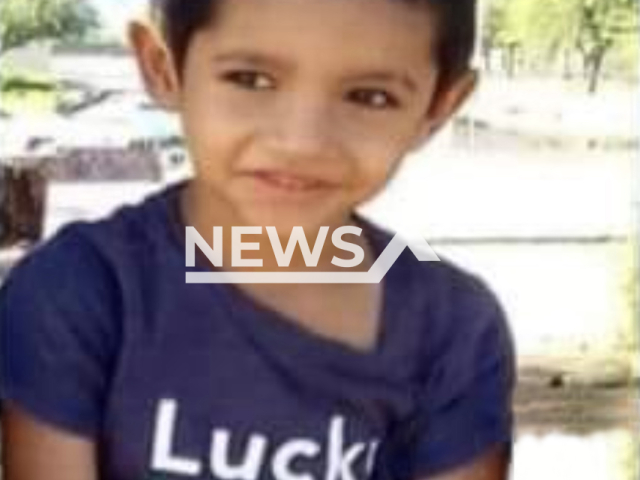 Ian Alejandro Rivera Rodriguez, 5, poses in an undated photo. He was killed by Martin N., known as El Berru, in Hermosillo, Mexico. Note: Picture is private (Newsflash)