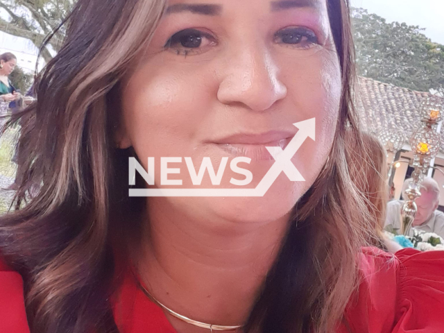 Sandra Patricia Montenegro poses in an undated photo. She was allegedly killed in front of her students in Palmira, Colombia, Saturday, Sept. 3, 2022. Note: Picture is private (@sandra.montenegro.9809/Newsflash)