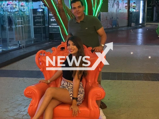 Jhoana Abigail Ligues, 24, poses together with her husband Antonio, in an undated photo. She was found dead in the Santa Catarina Municipality in Nuevo Leon, Mexico, Wednesday, Aug. 31, 2022. Note: Picture is private (@jhoanna.liguees/Newsflash)