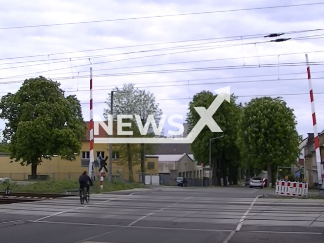 Picture shows Elsterwerda, Germany, undated. An unidentified woman, 60, kept the body of her dead husband, 67, for months in their apartment, in the city. Note: Photo is a screenshot from a video. (Newsflash)