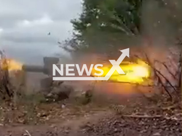 Solider of the 8th separate special purpose regiment from the anti-tank missile complex shoots at the Russian observation post in the Bakhmut direction in the Donetsk Oblast in Ukraine in undated footage.
The 8th separate special purpose regiment the formation of special purpose troops as part of the Special Operations Forces of the Armed Forces of Ukraine.
Note: This picture is a screenshot from the video.
(@usofcom/Newsflash)