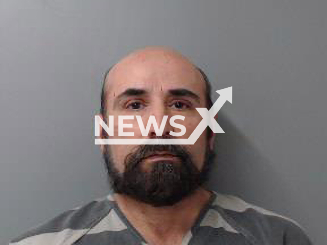 Jorge Ariel Benavides, 58, poses in an undated photo. He was served with an arrest warrant on Sept. 12, 2022, charging him with aggravated sexual assault of a special needs person in south Laredo, Texas, U. S. Note: Photo is from the Webb County Sheriff’s Office (Webb County Sheriff’s Office/Newsflash)