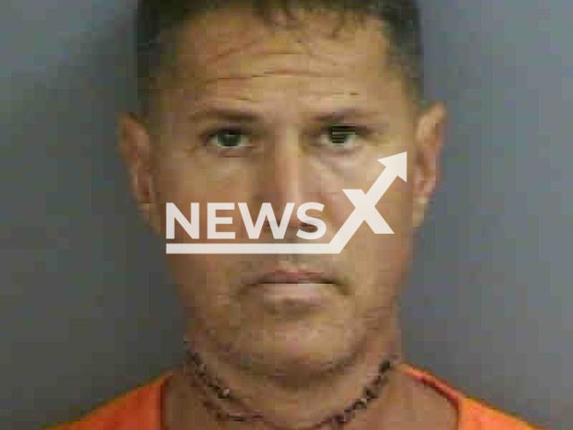 Mugshot of Trevor Hooper Kilian, 47, undated. Deputies arrested the 47-year-old man on attempted murder and aggravated child abuse charges, on Wednesday, Sept. 14, 2022. Note: Photo from police (Collier County Sheriff’s Office/Newsflash)