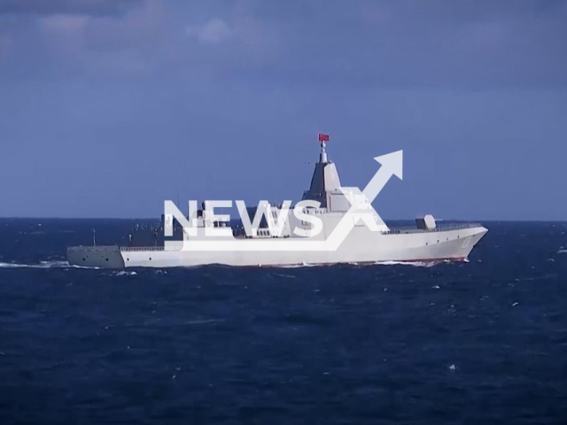 Picture shows warship as a part of Russian Chinese joint patrol in the Pacific Ocean undated footage.
The Russian Defense Ministry announced Thursday that Chinese and Russian navy boats have begun cooperative patrols in the Pacific Ocean, just hours before the leaders of the two nations are scheduled to meet in Uzbekistan.
Note: This picture is a screenshot from the video.
(@mil/Newsflash)