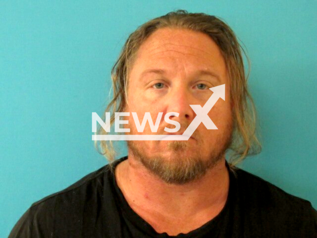 Picture shows the suspect, Jason L. Carey, 42, who is a substitute middle teacher from Kansas City, undated. Carey has been accused of molesting an 8-year-old girl in August, and was taken into custody on Wednesday, Sept. 21, 2022. Note: Photo from police (Belton Missouri Police Department/Newsflash)