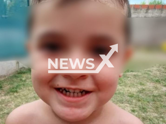 The  unnamed victim, 5, poses in undated photo. His 13-year-old sister stabbed him to death in Rosario, Argentina, on Monday, Sept. 19, 2022. Note: Private photo.  (Newsflash)