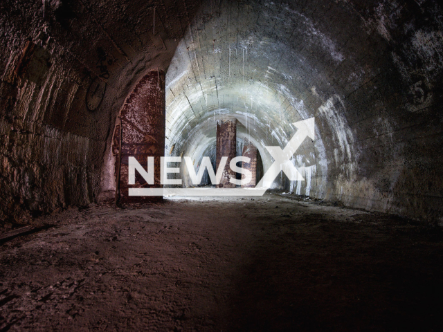 Image shows in the inner sight of the World War II bunker in Germany, undated photo. It sheltered over 120,000 people between May 1943 and March 1945. Note: Licensed content. (Dortmund-Agentur, Roland Gorecki/Newsflash)