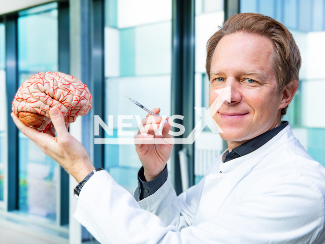 Professor Dr Tillman Krueger poses, undated photo. He showed that botulinum toxin injections not only affect muscles, but also the emotional control center in the brain. Note: Licensed content. (Karin Kaiser, MHH/Newsflash)