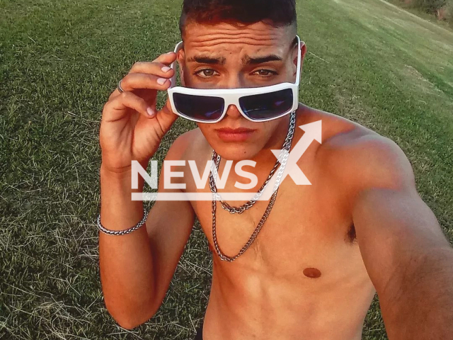 Angel Andrada, an 18-year-old boy died after receiving an electric shock from a phone charger in Maipu, Argentina, on 25th February. Note: Private photo.  (Newsflash)