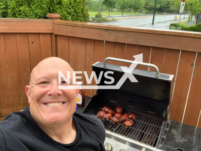 Michael Alan Wearmouth, 58, poses in an undated photo. Wearmouth was arrested for allegedly drugging and raping a 15-year-old girl with special needs. Note: Private photo. (Michael Alan Wearmouth/Newsflash)