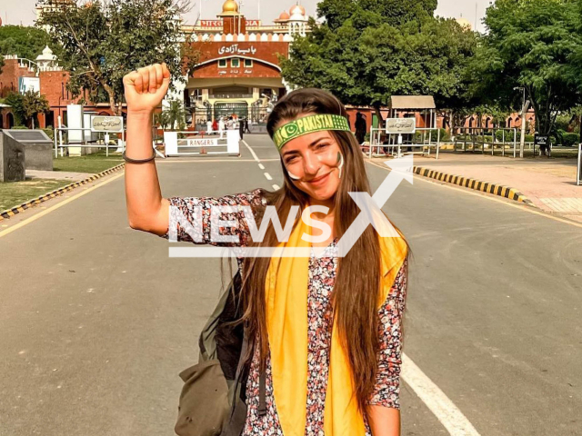 Alessia Piperno, 30, from Rome, Italy, poses in an undated photo. She was allegedly arrested in Tehran, Iran. Note: Picture is private (@travel.adventure.freedom/Newsflash)