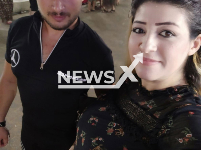 Fatime Gul Ozyer, 27, poses with her husband, Mahmut Muhammet Ozyer, 29, in an undated photo. She allegedly died after being beaten by her husband in Kilis, Turkey. Note: Picture is private (Newsflash)