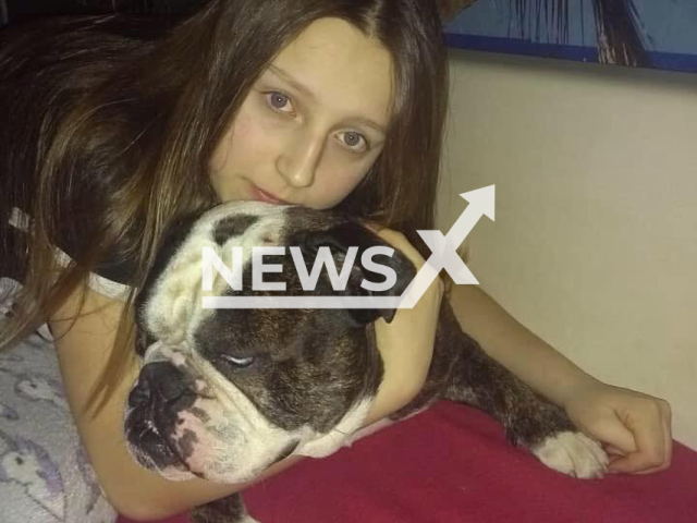 Zoe-Cheyenne Zorn, 17, poses in undated photo. She was murdered by Lucas V., 19, in the town of Frankenthal, Germany, in March 2020. Note: Private photo. (@andrea.zorn.18/Newsflash)