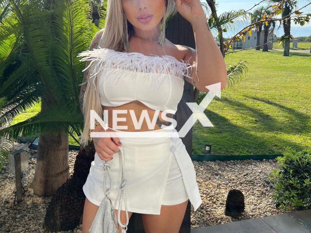 Jessica Juliane, 29, poses in an undated photo. Juliane, an influencer, had a series of plastic surgeries in the past six years to achieve the 'perfect body'. Note: Picture is private (@jessicajuliane_/Newsflash)