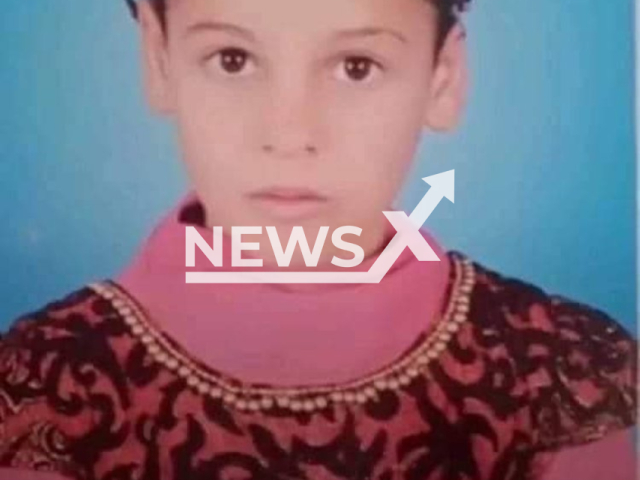 Basmala Osama Ali Othman, 9, poses in an undated photo. She died after her teacher allegedly hit her in the head with a stick for making a spelling mistake in Dakahlia, Cairo, Egypt. Note: Picture is private (Newsflash)