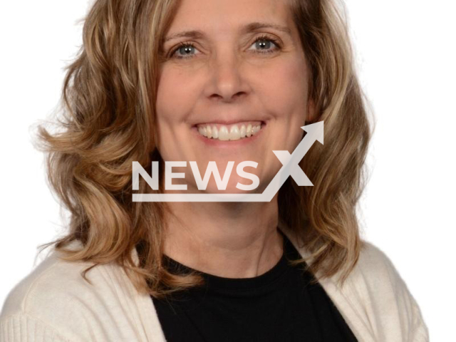 Suring Public Schools Superintendent Kelly Casper, 51,  who has been charged with six counts of false imprisonment for reportedly holding six girls in a high school bathroom on 18th January 2022 in Wisconsin, USA. Note: This photo is from Suring Public Schools' site. (Suring Public Schools/Newsflash)