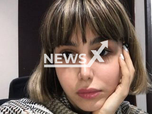 Nazila Maroofian poses in an undated photo. Maroofian, an Iranian journalist, claims that security forces threatened her and her father over her interview with Mahsa Amini's father. Note: Picture is private (@nazilamaroofian/Newsflash)