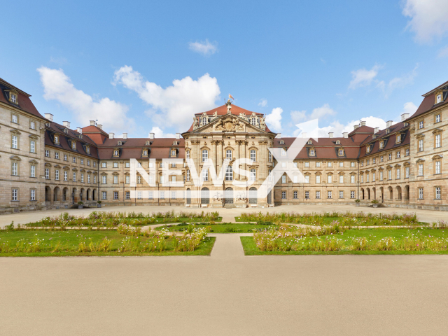 Image shows Weissenstein Castle, undated photo. The palatial residence in Pommersfelden, Bavaria, southern Germany will be bookable on Airbnb on Wednesday, Nov. 2, 2022. Note: Licensed content. (CZS/Newsflash)