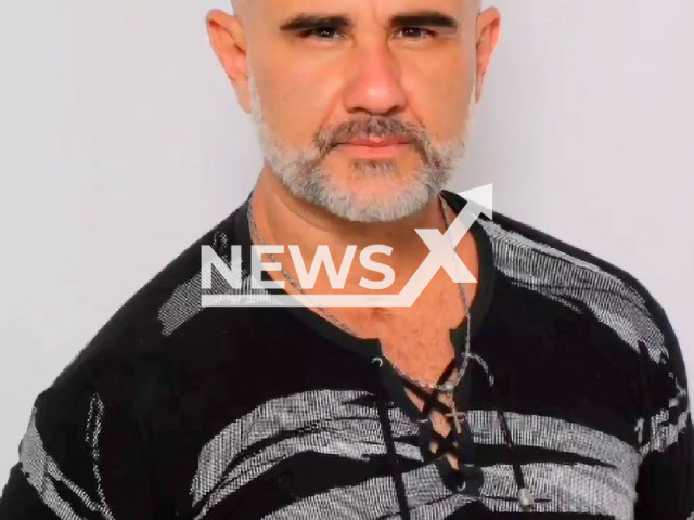 An electronic cigarette, also known as a vape, exploded in the mouth of musician Lelio Guedes, 45, (pictured) in Ceilandia, Brazil on 17th January 2022. Note: Private picture (@lelio_guedes/Newsflash)