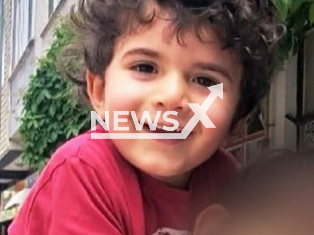 Baris Can, 3, poses in an undated photo. He reportedly died in a fire after he was left unattended in Karacabey, Bursa, Turkey, Monday, Oct. 17, 2022. Note: Picture is private (Newsflash)