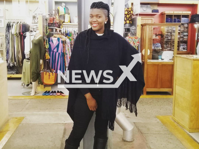 Simnikiwe Mfengu poses in an undated photo. She was found dead in her Silversands residence in Cape Town, South Africa, in December 2018. Note: Picture is private (@simnikiwemfengu/Newsflash)