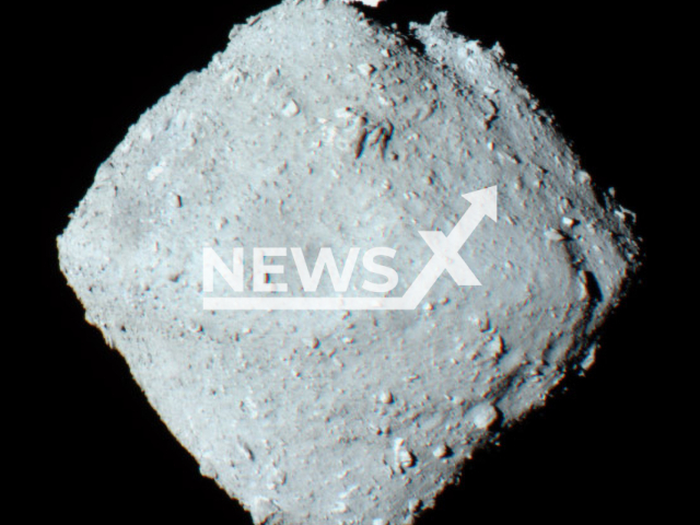 Picture shows a telescopic  image of Ryugu, in 2018. Researchers conclude that the asteroid  likely formed at the outer edge of the Solar System beyond the orbits of Jupiter and Saturn, as high-precision measurements that determine the ratio of iron isotopes in rock samples.  Note: Licensed photo.  (JAXA, University of Tokyo and collaborators/Newsflash)