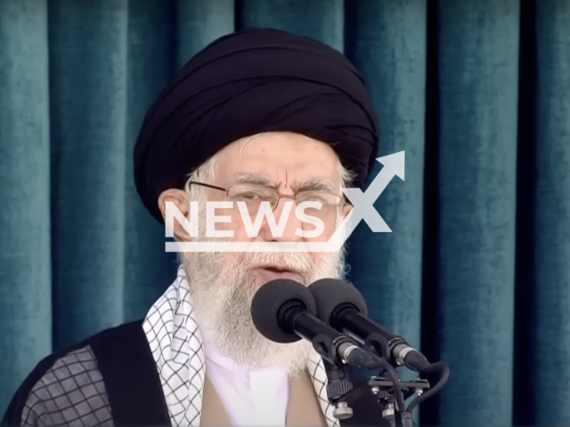 Ali Khamenei poses in an undated photo. He is the second and current supreme leader of Iran, in office since 1989. Note: Picture is a screenshot from a video (Newsflash)