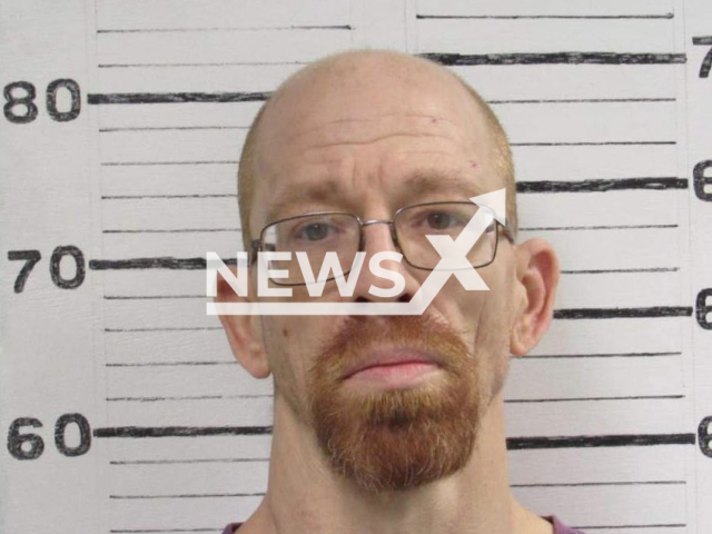 John Edward Kraft, 50, poses in undated photo. He allegedly buried his six-year-old daughter alive as part of a barbaric punishment in Pennsylvania, USA. Note: Police photo. (Greene County Prison/Newsflash)