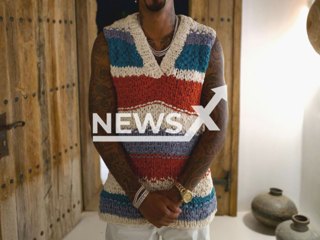 Jerome Boateng, 34, poses in undated photo.  He was found guilty for hitting  his ex-partner and mother of his daughters  in an  appellate court and give a fine of EUR 1.2 million ( GBP 1 million), in Munich, Germany, on Wednesday Oct. 2, 2022.
Note: Private photo.  (@jeromeboateng/Newsflash)