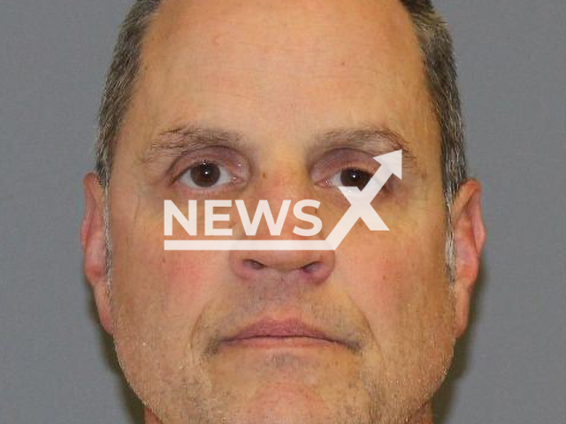 Christopher Peter Lambros, 61, poses in undated photo. He was arrested for allegedly recording himself sexually assaulting multiple patients over the course of several months in Colorado, USA, in October 2022. Note: Licensed content. (Mesa County Sheriff’s Department/Newsflash)