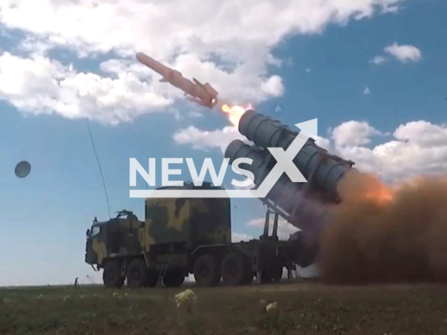 AFU StratCom shows off Ukrainian Army firepower on Day of Missile troops and Artillery in Ukraine in undated footage.  Note: Picture is screenshot from a video (@AFUStratCom/Newsflash)