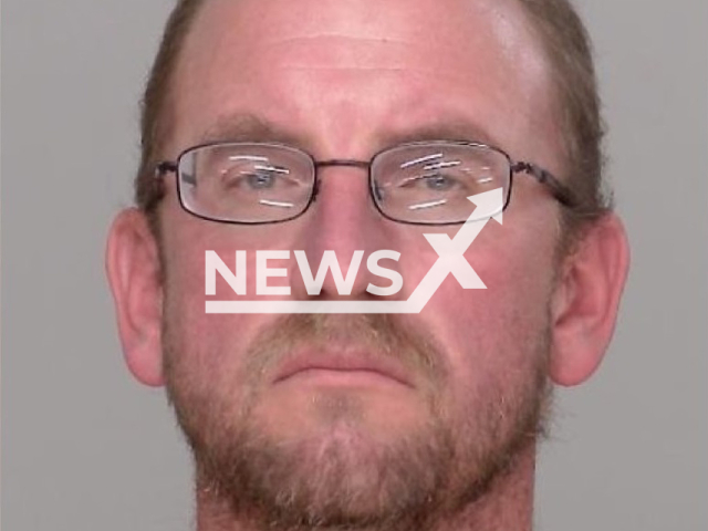 Michael Lee Laflex, 45, poses in undated photo. He was arrested for allegedly executing his daughter Cordelia Laflex's boyfriend Bryce Brogle, 23, in a storage locker and then burying the man's body in a makeshift grave in the state of Minnesota, USA on Saturday, Oct. 29, 2022. Note: Licensed content. (Crow Wing County Sheriff's Office/Newsflash)