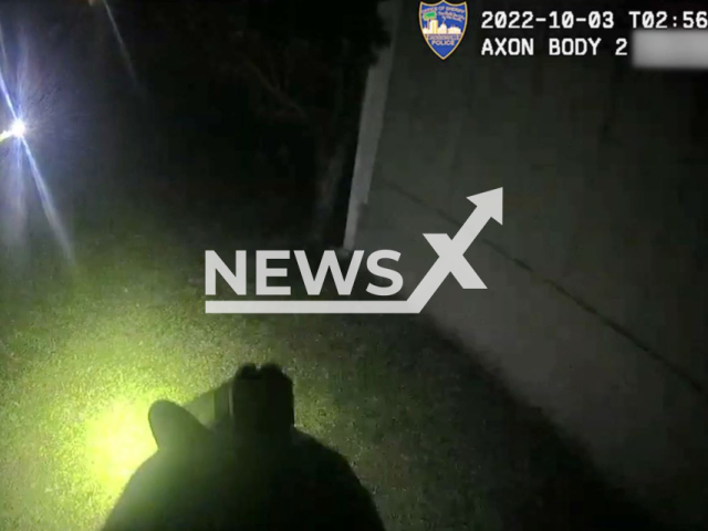 A police officer shoots the suspect in Jacksonville, Florida, USA.Note: The picture is a screenshot from a video (JAXSHERIFF/Newsflash)