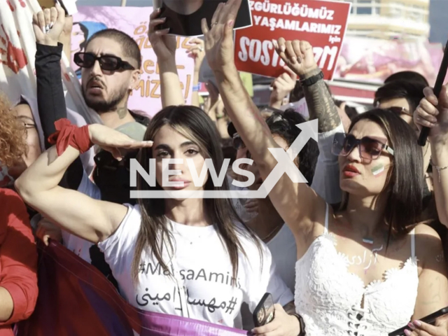 Aylin Rauf poses in an undated photo. Aylin Rauf, an Iranian bodybuilder and fitness trainer, claims that both she and her family are under pressure from the security forces of the Islamic Republic because of her presence in the protests in Turkey. Note: Picture is private (CEN)