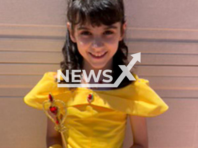 Victim Arabella McCormack, 11, poses in undated photo. She was murdered by her adoptive mother and California megachurch leader Leticia Diane McCormack, 49, in Spring Valley, San Diego County, in California, USA. Note: Licensed content. (San Diego Sheriff's Office/Newsflash)