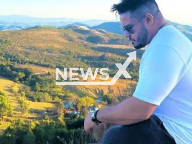 Igor de Oliveira Rodrigues Dias, 33, poses in undated photo. He died when he fell   from a height of about 12 meters while trying to take a selfie, from Pedra da Praia de Joatinga  in  Rio de Janeiro, Brazil, on Thursday  Nov. 10, 2022.
Note: Private photo.  (Newsflash)