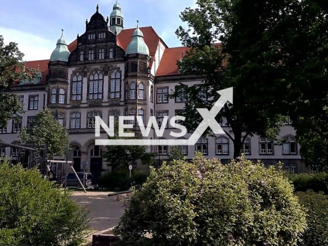 Image shows the Bautzen District Court, undated photo. Heiko, 37, and Karin S., 36, were charged with over 700 counts of child rape in the town of Bautzen, in Saxony, Germany. Note: Photo is a screenshot from a video. (Newsflash)