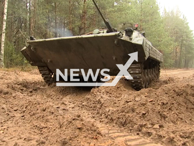 Picture shows Russian armoured vehicle at the training grounds of the armed forces of the Republic of Belarus in undated footage.
Earlier, military personnel, equipment and weapons of the units of the Western Military District arrived in the Republic of Belarus by rail as part of military echelons.
Note: Picture is a screenshot from a video (Ministry of Defense of Russia/Newsflash)