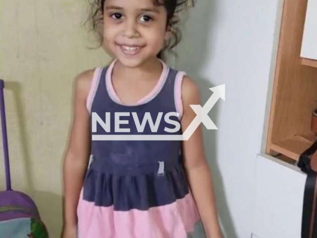 Debora Vitoria, 6, poses in undated photo. She was  shot dead during an attempted robbery in Teresina, Brazil, on Friday, Nov. 11, 2022.

Note: Private photo.  (Newsflash)