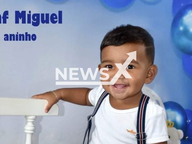 Asaf Miguel Coutinho Oliveira, a one-year-old boy died on Sunday (6 March) with suspicion of having accidentally ingested Sodium hydroxide in Pitangueiras, Brazil.
Note: Private photo.  (Newsflash)