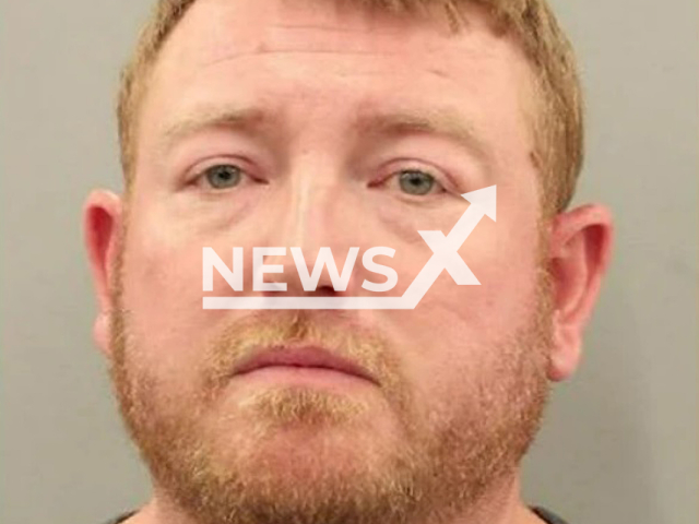 Lawyer Mason Herring, 38, poses in undated photo. He faces felony charges for allegedly attempting to sneak abortion-inducing drugs into his wife's beverages for weeks after learning about her pregnancy in Texas, USA. Note: Licensed content. (Harris County Sheriff's Office/Newsflash)