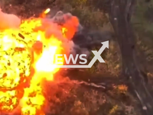 Soldiers of the 92nd Separate Mechanized Brigade destroy Russian tank in undated footage.
The 92nd Separate Mechanized Brigade named after Koshovo Ataman Ivan Sirk is a formation of mechanized troops as part of the Ground Forces of the Armed Forces of Ukraine with a size of brigade.
Note: Picture is a screenshot from a video (@92OMBr/Newsflash)